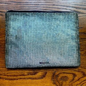 BCBG sequined evening clutch bag-NEVER USED!